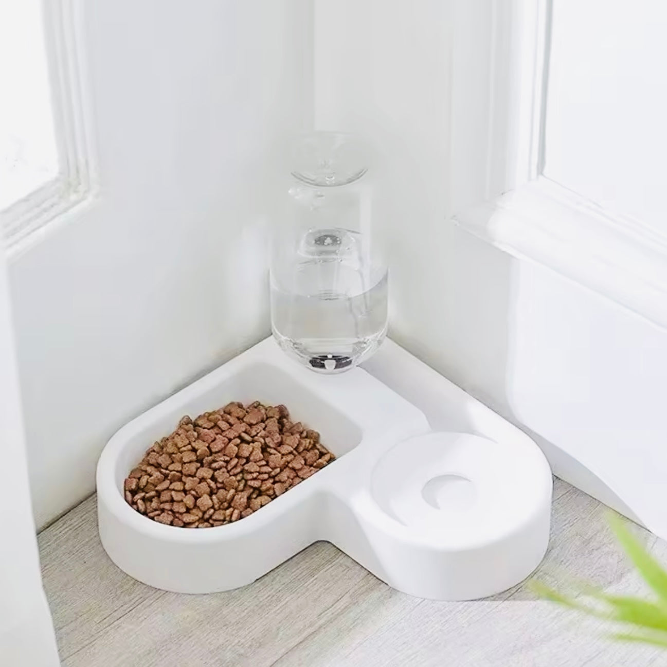 Gamelle 2 en 1 avec distributeur d’eau